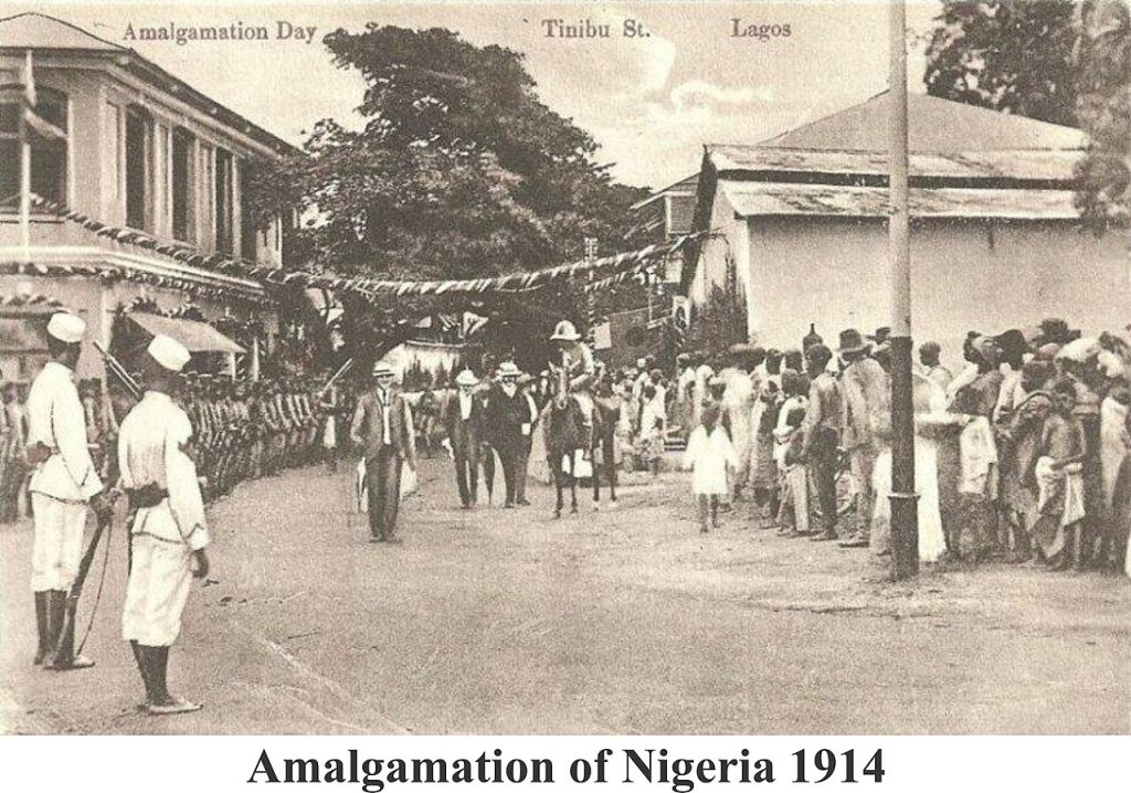 The Amalgamation of 1914 in Nigeria: Reasons and Effects
