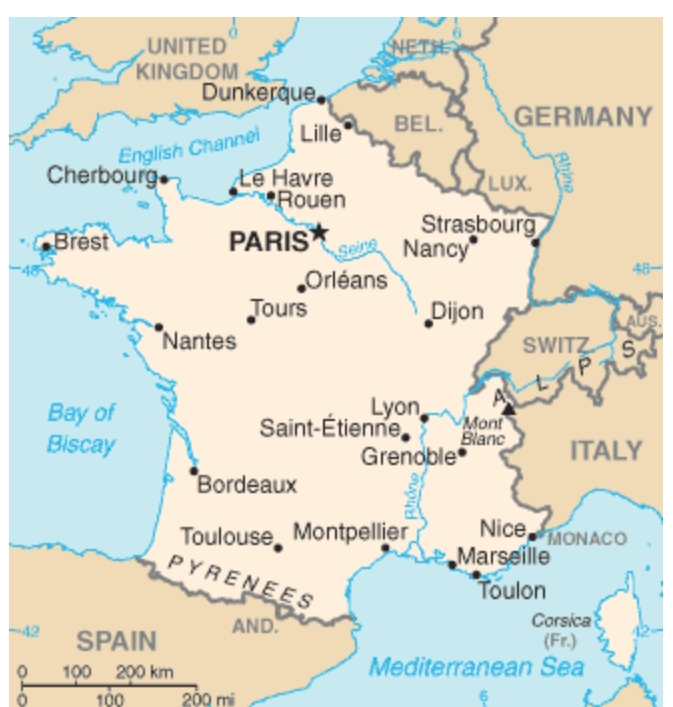 List of Cities and Towns in France with Locations and Highlights