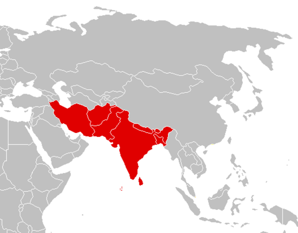 List of Countries in South Asia and Their Capitals. Highlights Asia map
